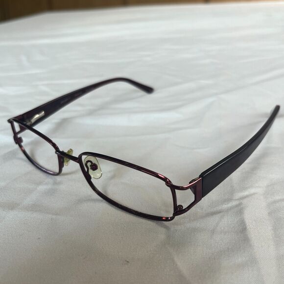 Legacy Lane Eyeglasses Women FRAMES ONLY 26 Bergundy 53-17-140 - Picture 1 of 10